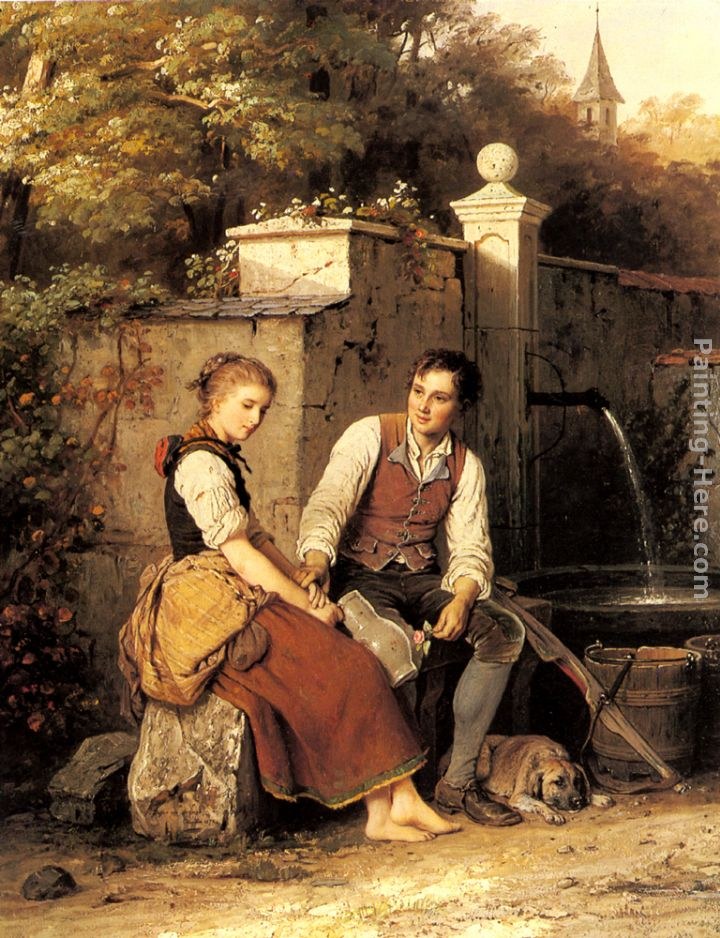 Johann Georg Meyer von Bremen At the Well